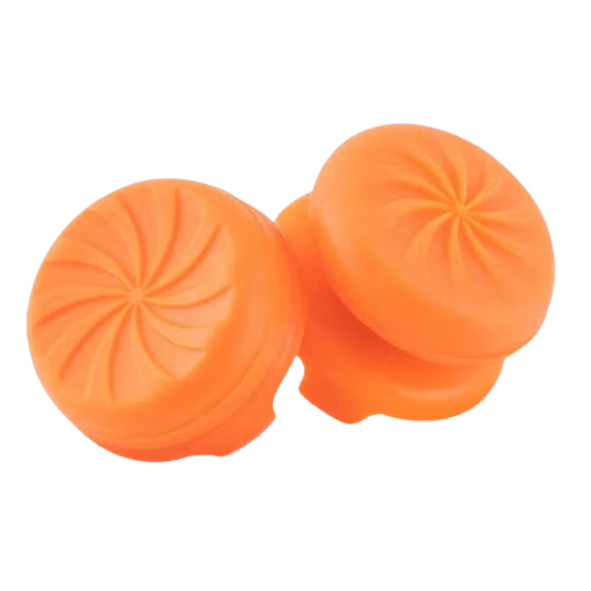 Orange Spiral Joystick Caps