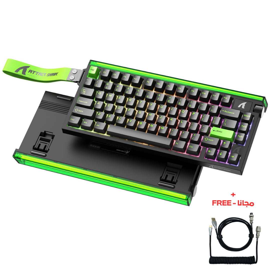 ATTACK SHARK R85HE Magnetic Wired Gaming Keyboard