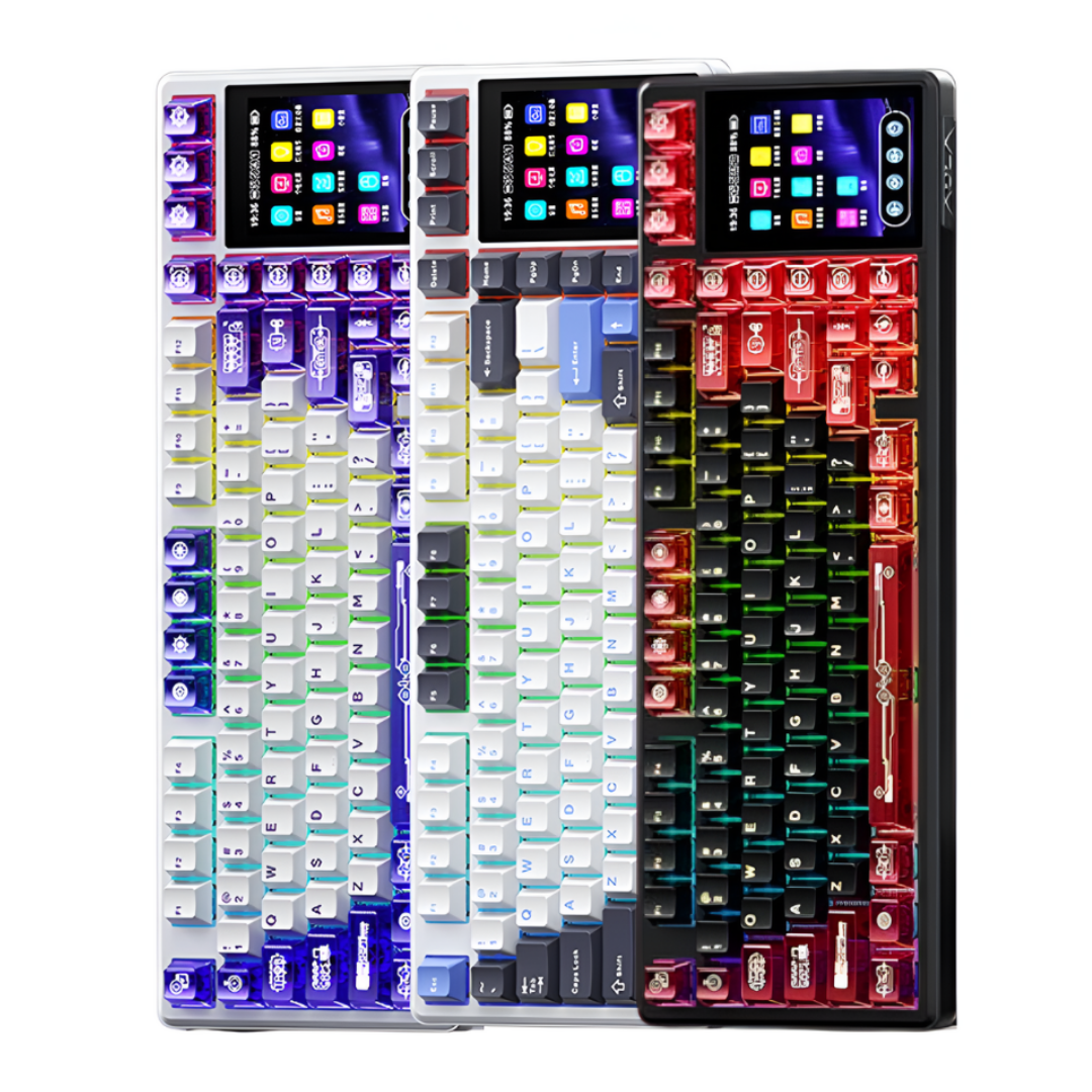 AULA L99 Wireless Mechanical Keyboard with 3.98" Smart Touchscreen