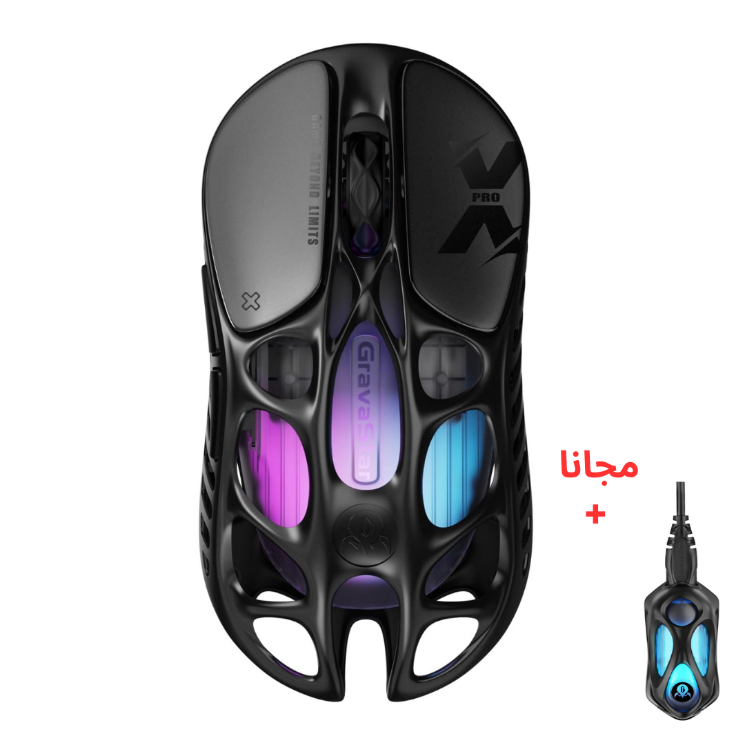 GravaStar Mercury X Pro 8K Wireless Gaming Mouse 32K DPI