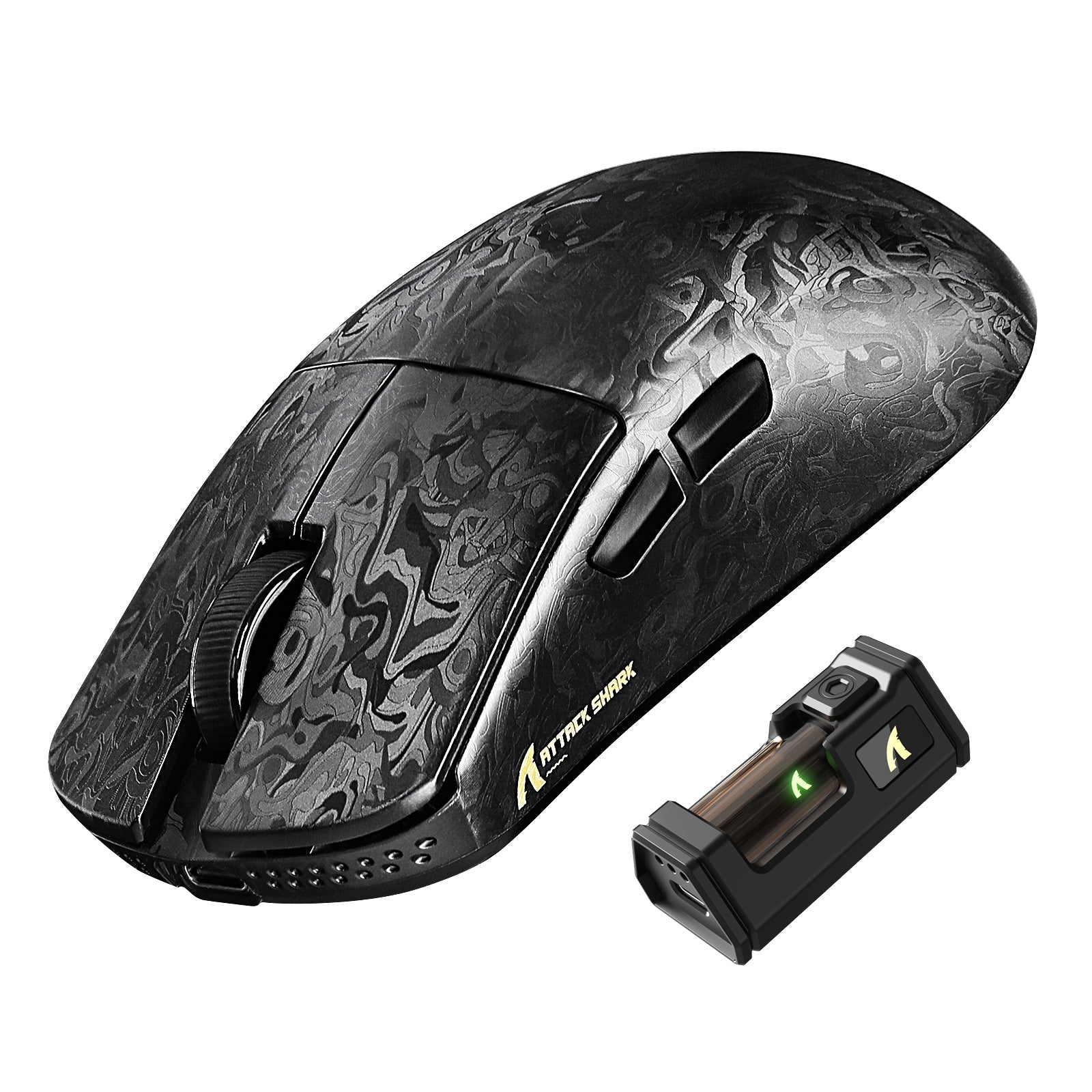 Attack Shark R11 Ultra Wireless Carbon Fiber Gaming Mouse