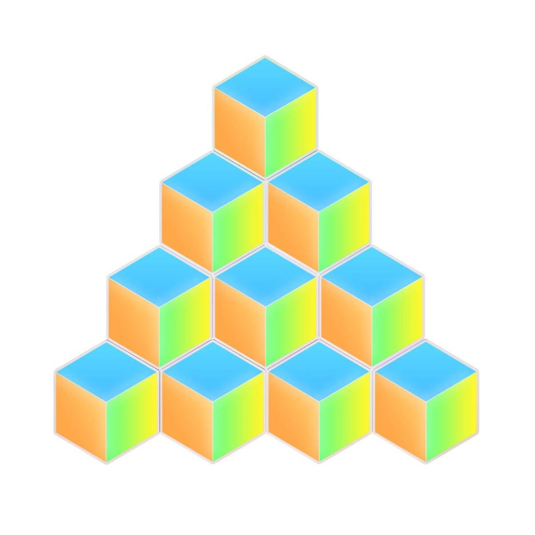 Hexagon 3D RGBIC Wall Light Panels