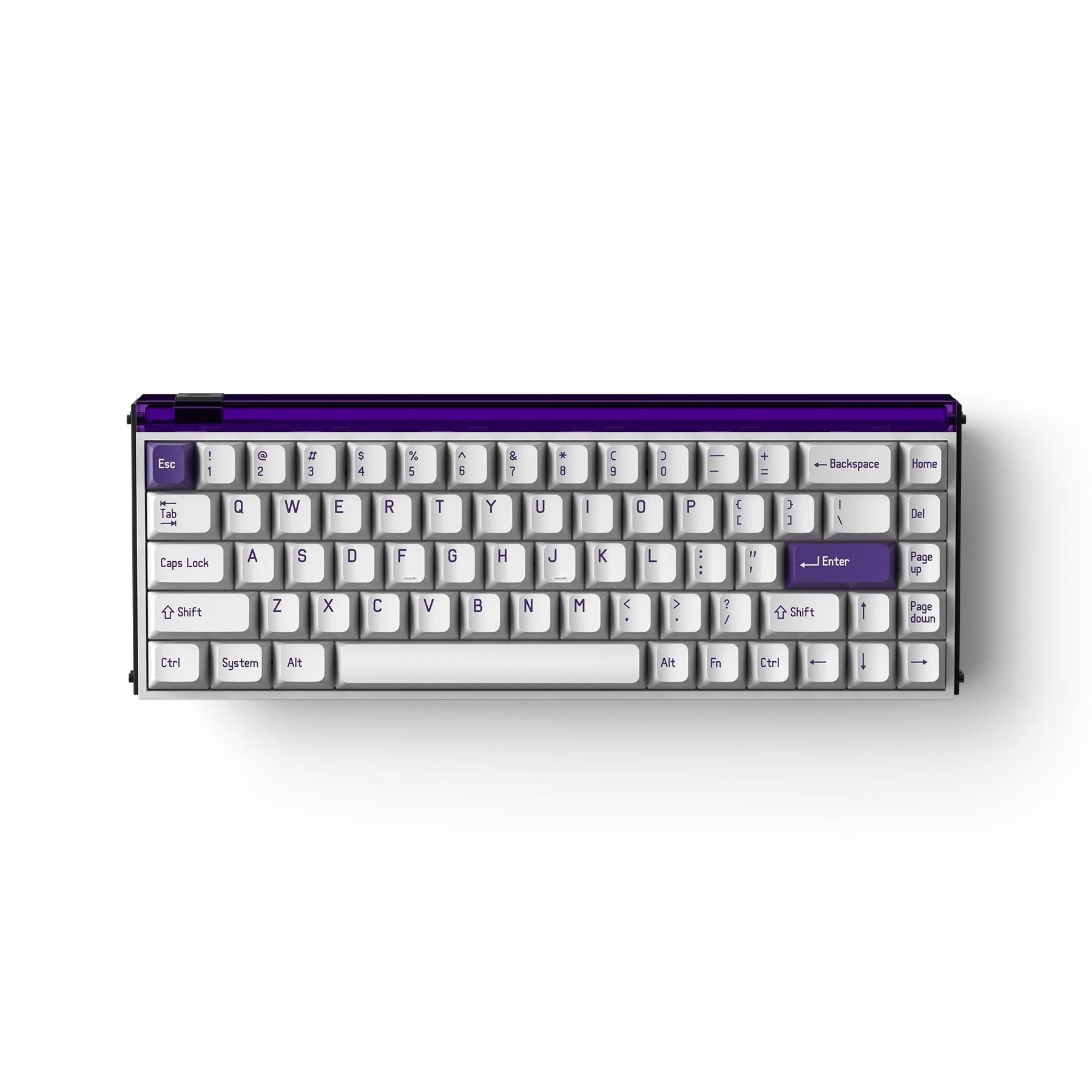 MelGeek Made68 Pro Purple Magnetic E-sports Keyboard