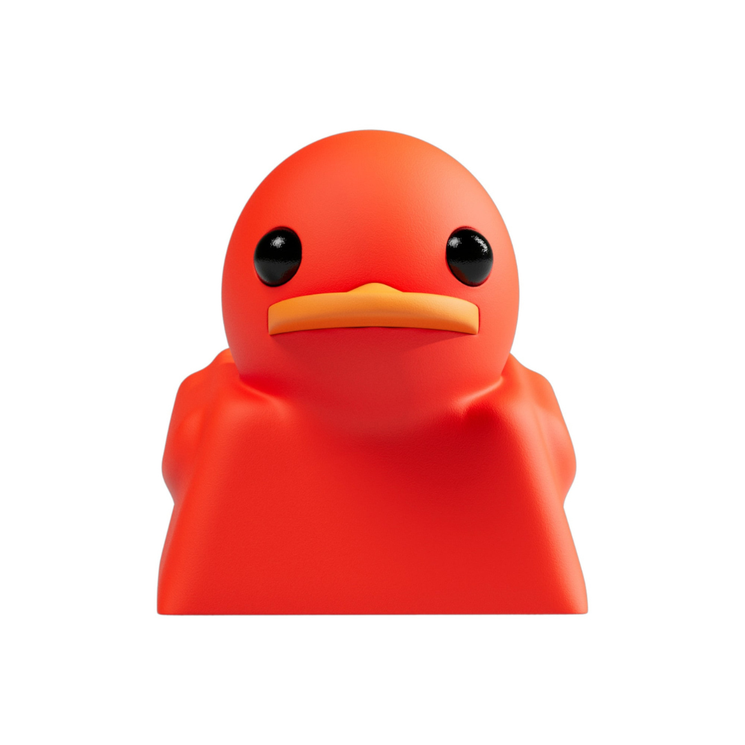 Red Duckey Keycap