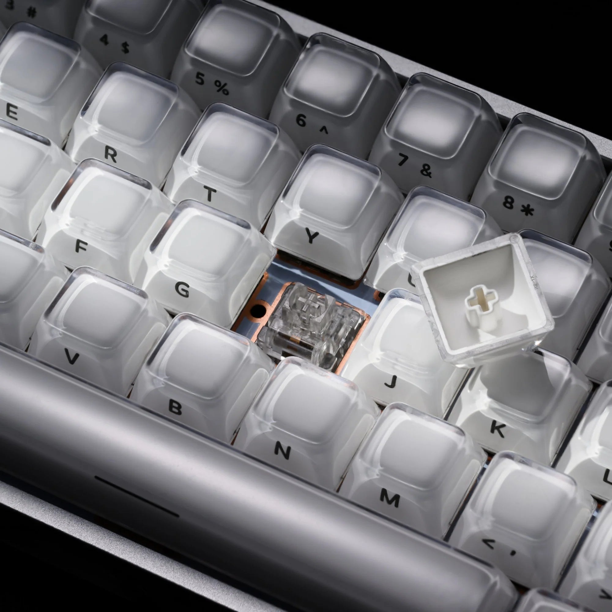 XVX Ice Transparent Jelly Keycaps 122 Keys