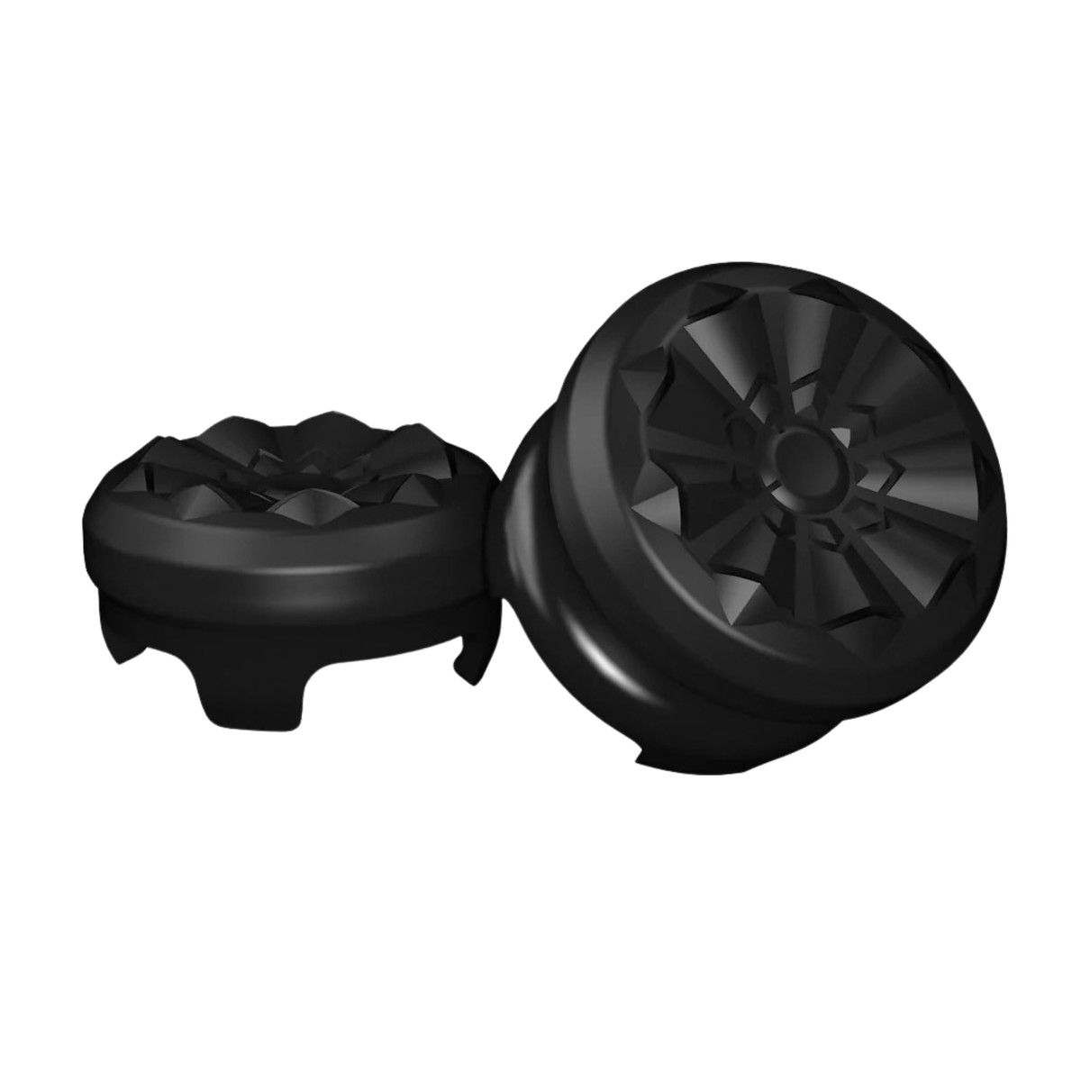Black Textured Joystick Caps