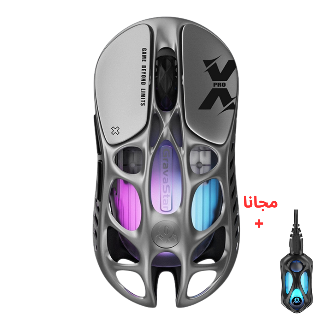 GravaStar Mercury X Pro 8K Wireless Gaming Mouse 32K DPI
