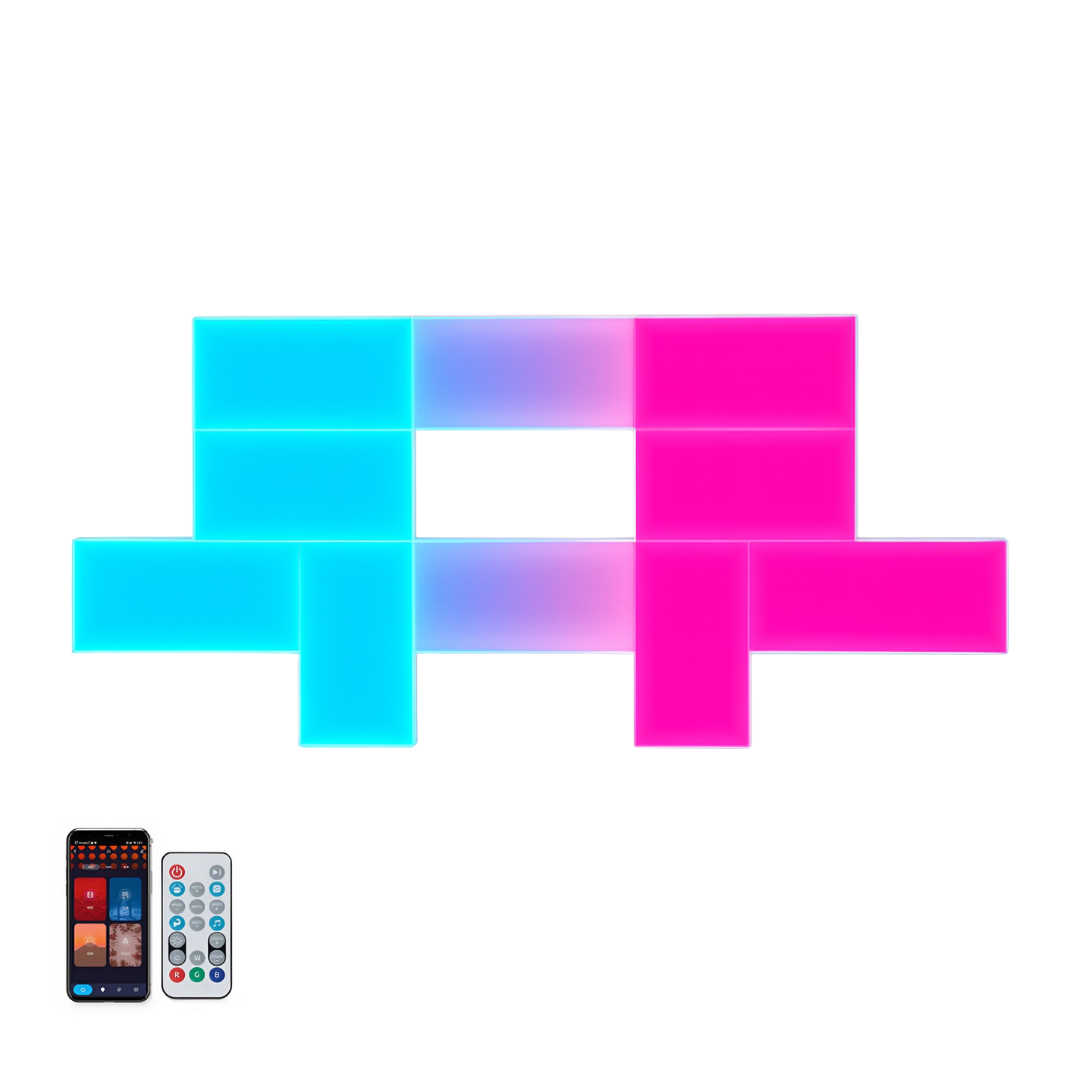 Rectangular Quantum Smart LED Rhythm Light