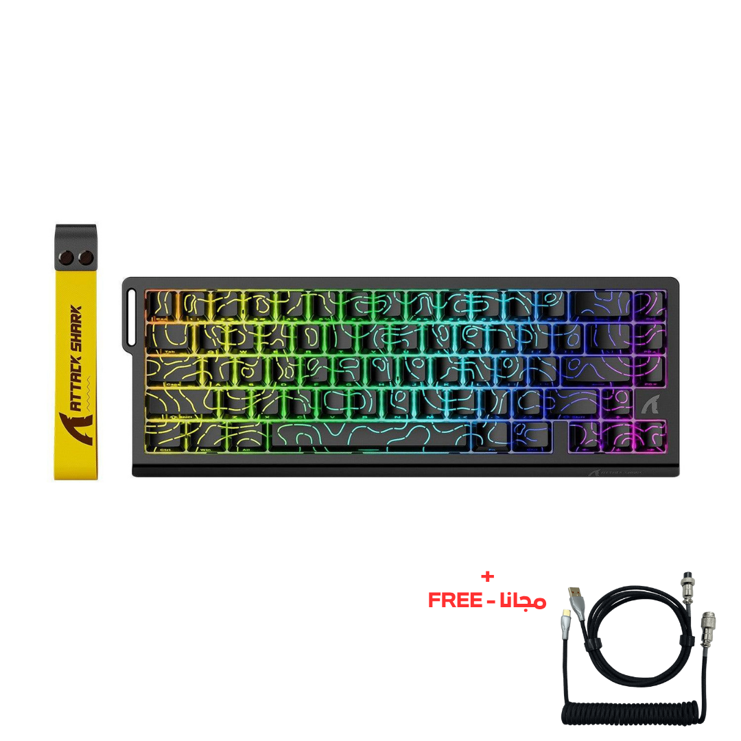 Attack Shark X68HE Magnetic Wired Gaming Keyboard