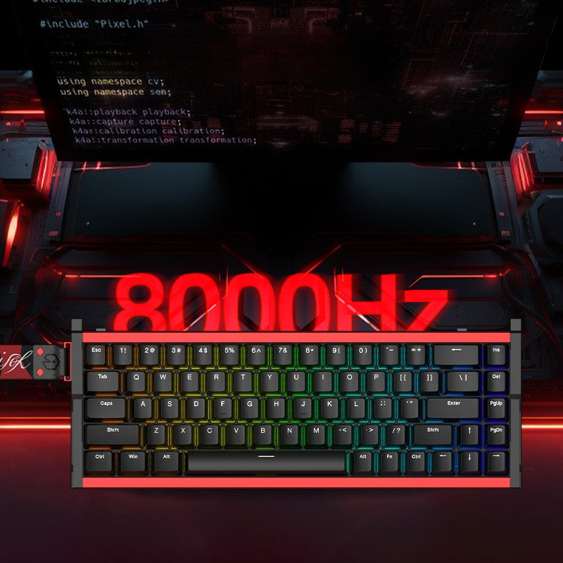 IROK MG68 Magnetic Aluminum E-sports 8K Wireless Gaming Keyboard