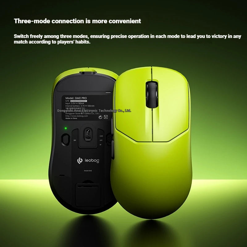 LEOBOG GM2 PRO E-Sports Tri-Mode Gaming Mouse