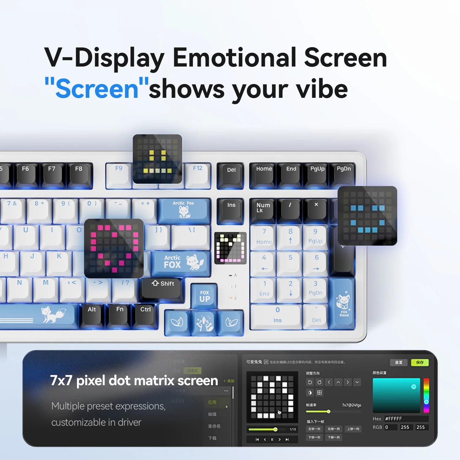 VGN V98 Pro V4 Wireless Mechanical Gaming Keyboard