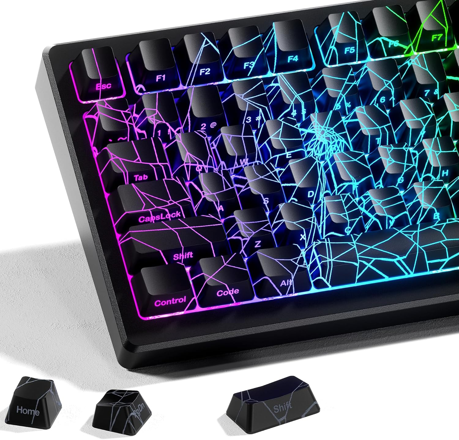 Spider Web Keycaps 130 Keys