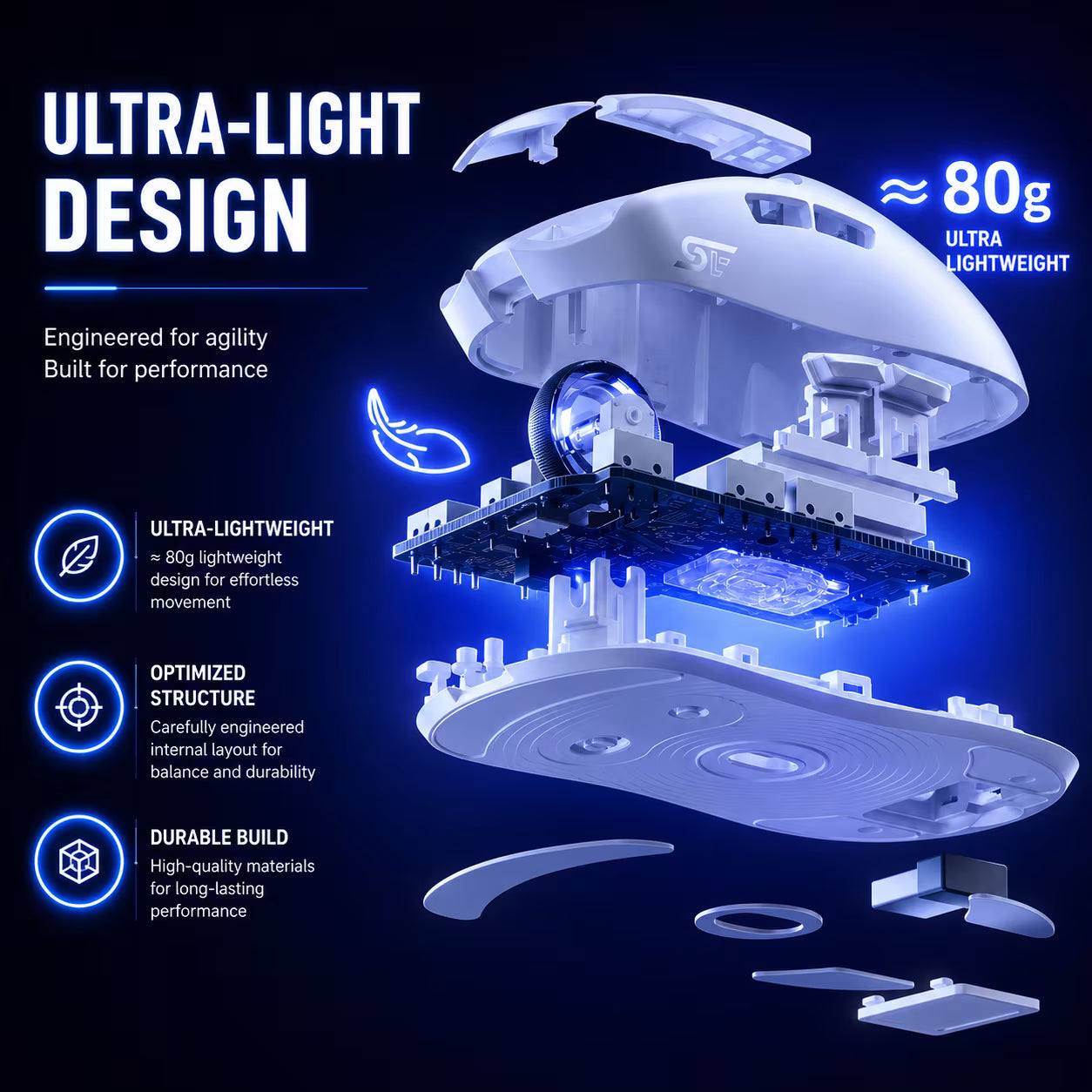 AULA SC580 SE Wireless Gaming Mouse