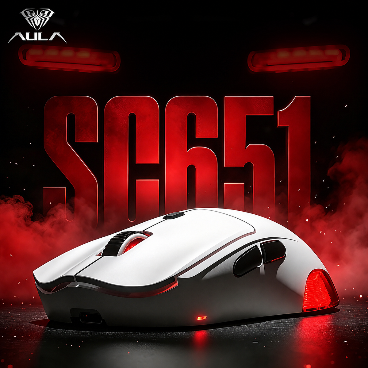 AULA SC651 Wireless Ergonomic Gaming Mouse
