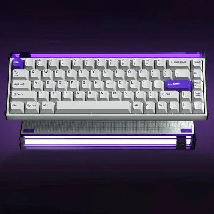 MelGeek Made68 Pro Purple Magnetic E-sports Keyboard