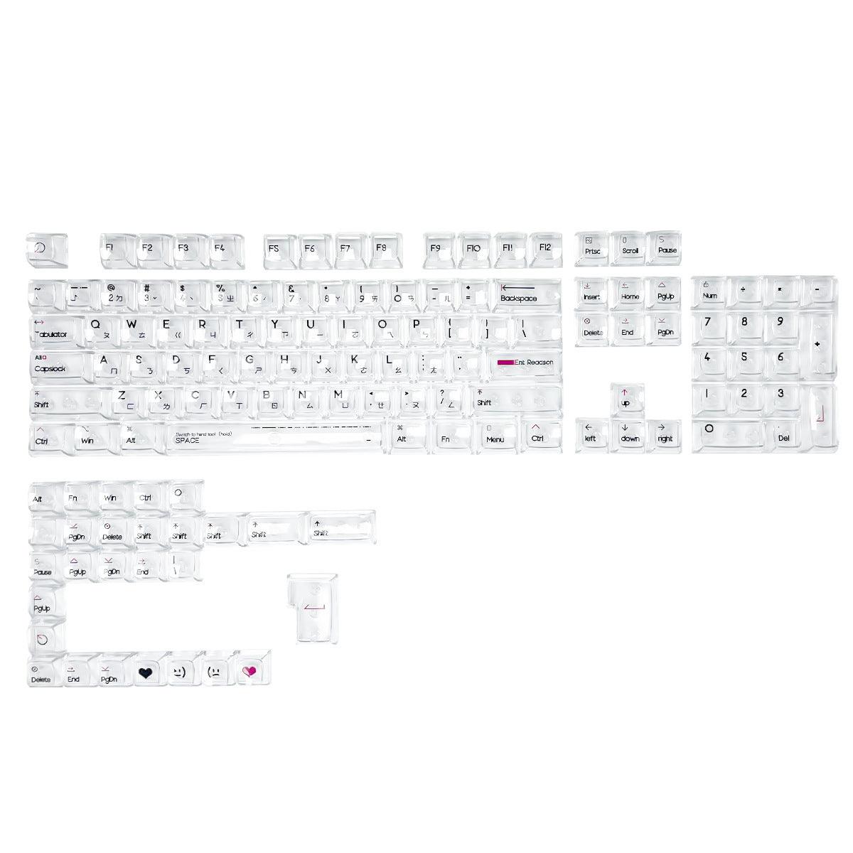 Transparent Keycaps