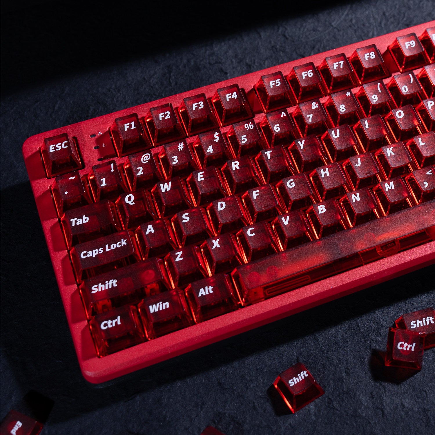 Red fog Keycaps 120 keys