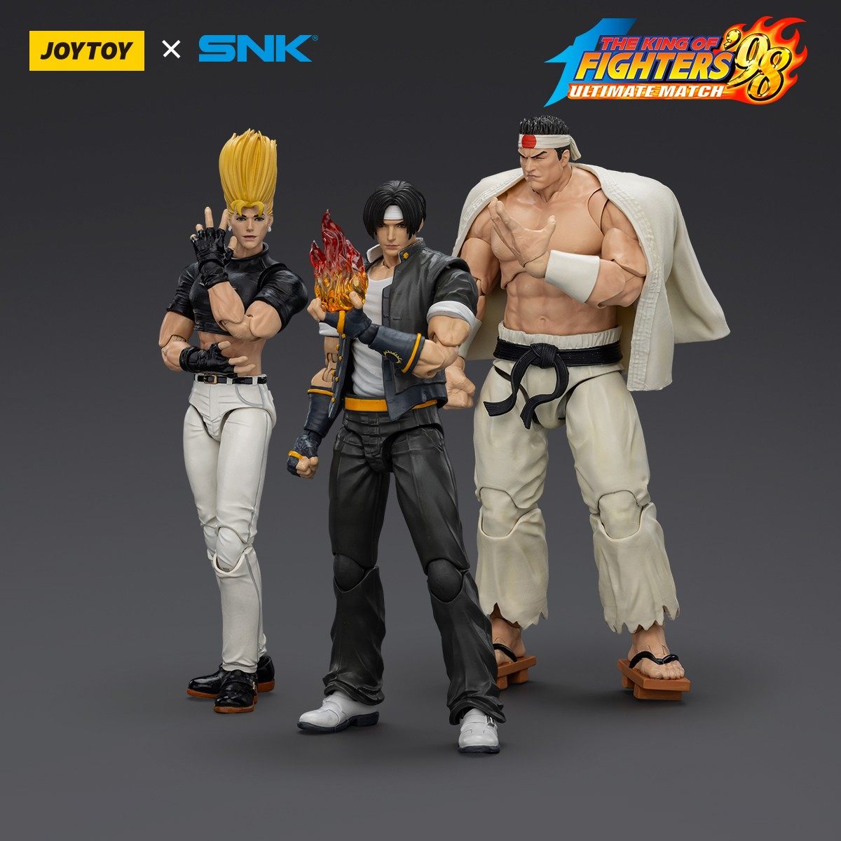 JOYTOY KOF ’98UM Protagonist Team 3PCS Action Figure