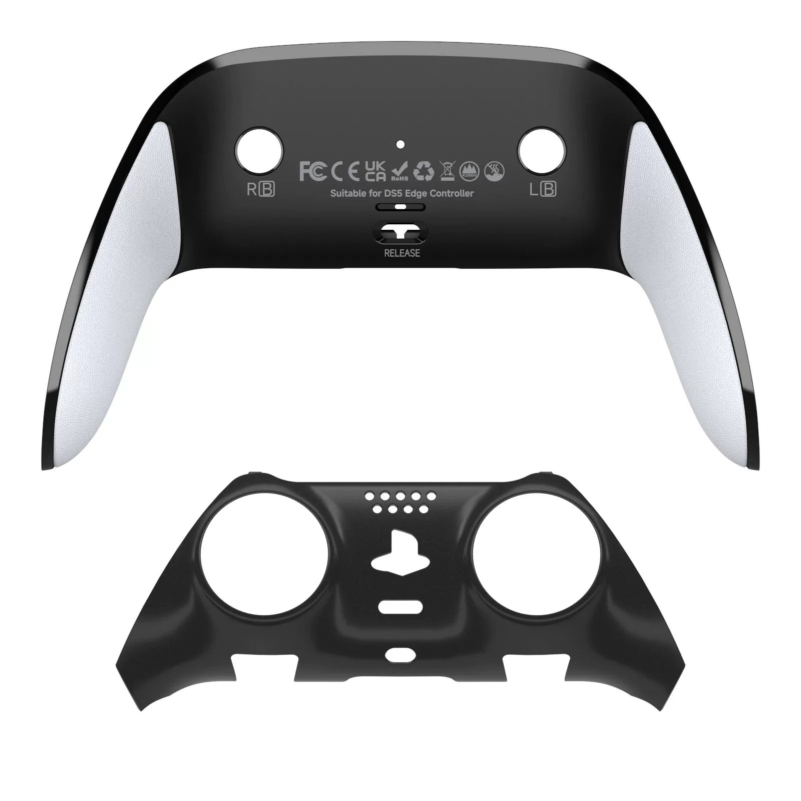 Charmfocus PS5 Edge Elite DSE Controller Dual Color Grip Cover