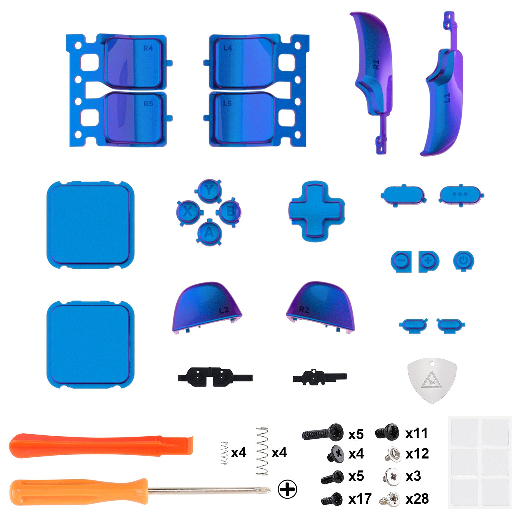 eXtremeRate Steam Deck Full Replacement Button Kit