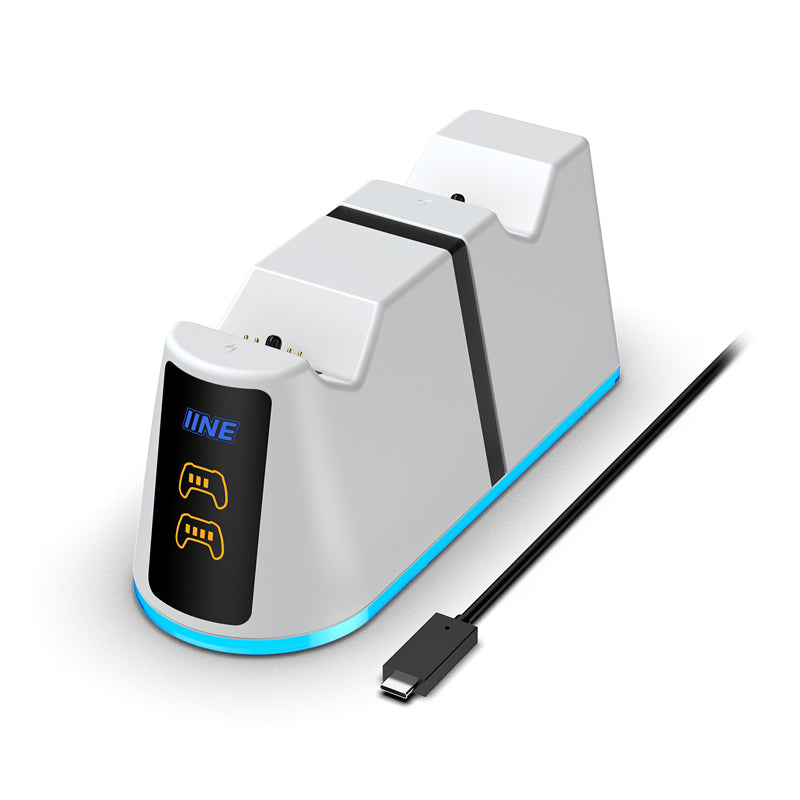 IINE PS5 Dual Controller Charging Dock