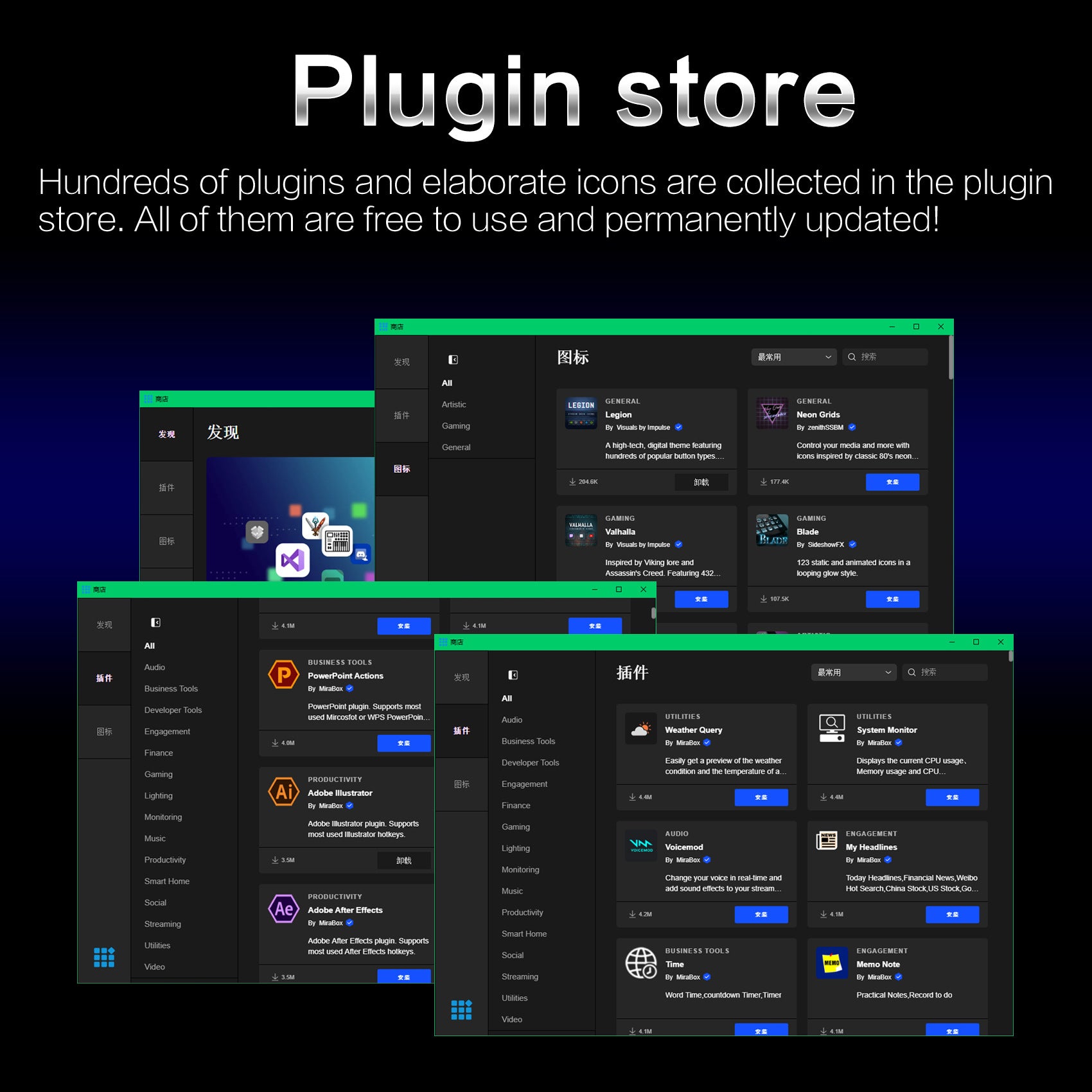 Stream Deck Multi-Function USB-C Docking Hub with Smart Display