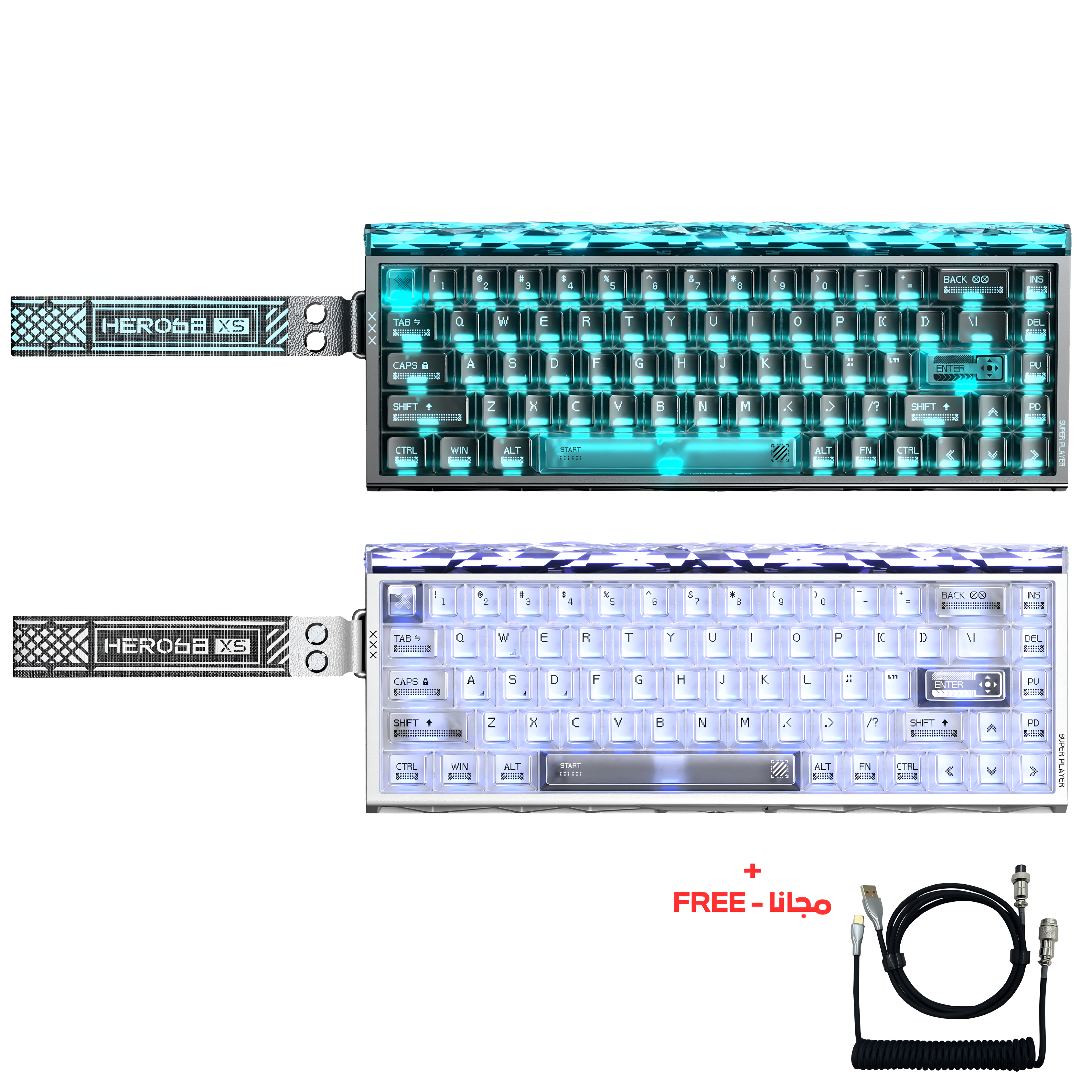 AULA HERO68 XS Magnetic 8K Wireless Esports Gaming Keyboard