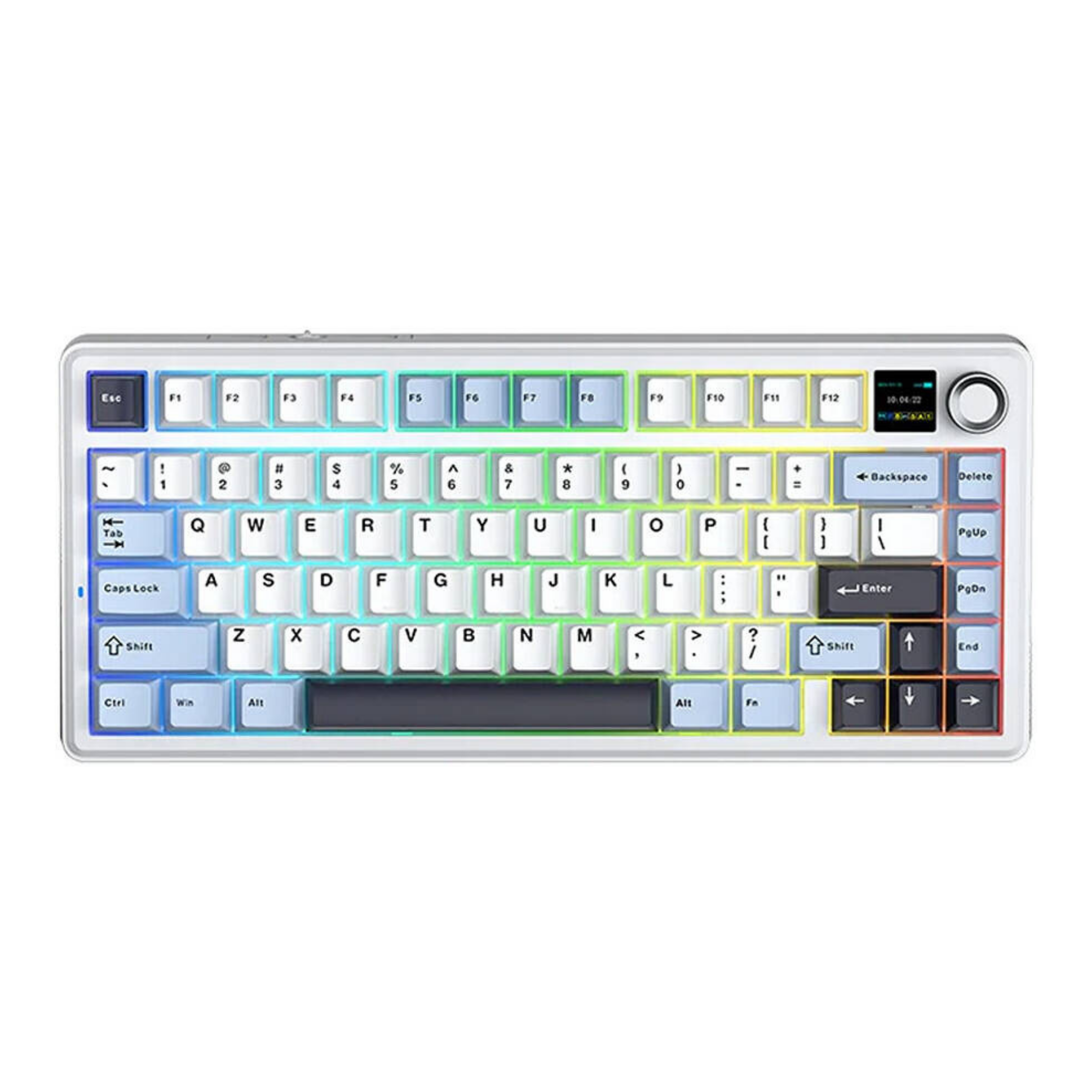 AULA F75 MAX Wireless Mechanical Gaming Keyboard with Screen