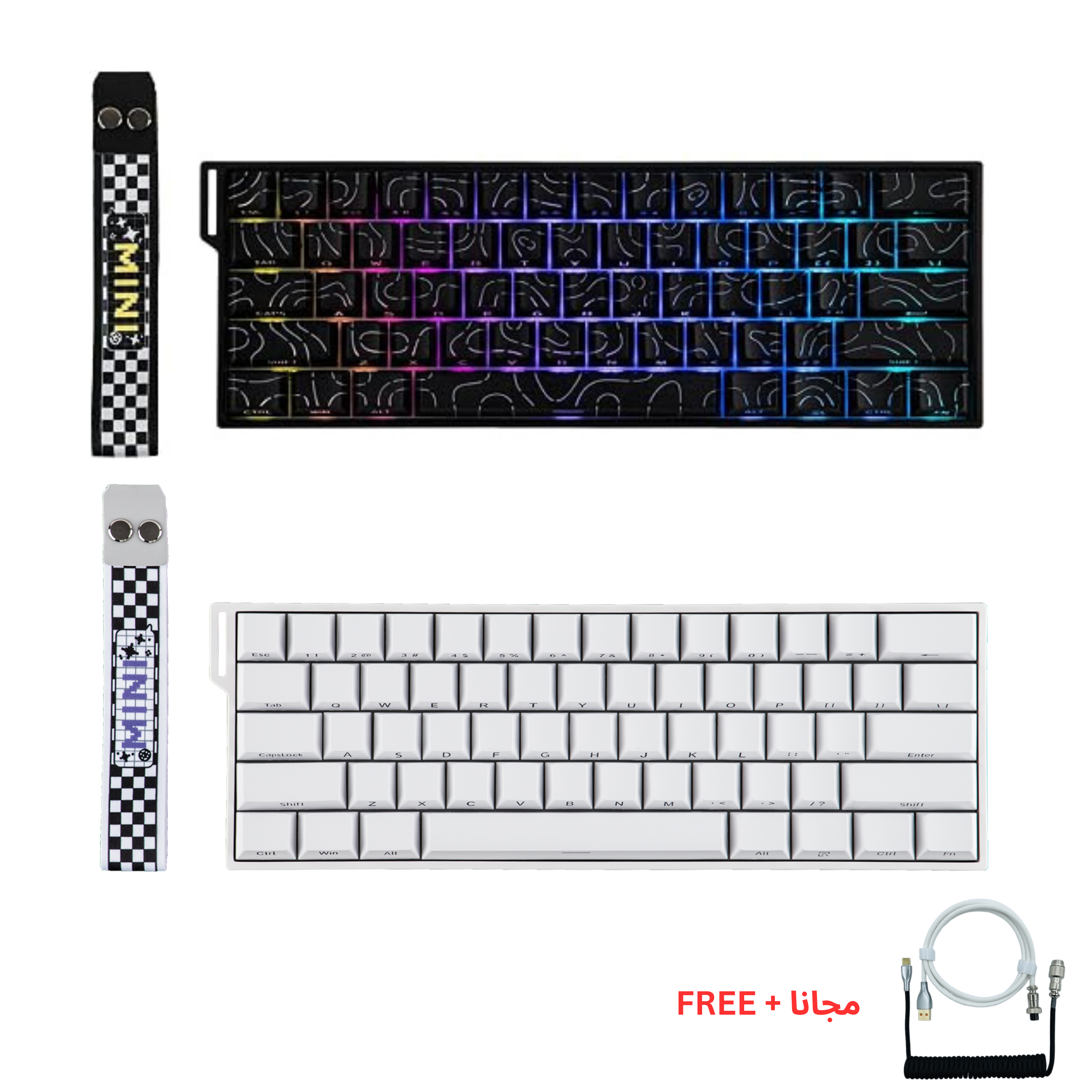 AULA MINI60 HE Pro/Max Magnetic Wireless FPS Esports Gaming Keyboard