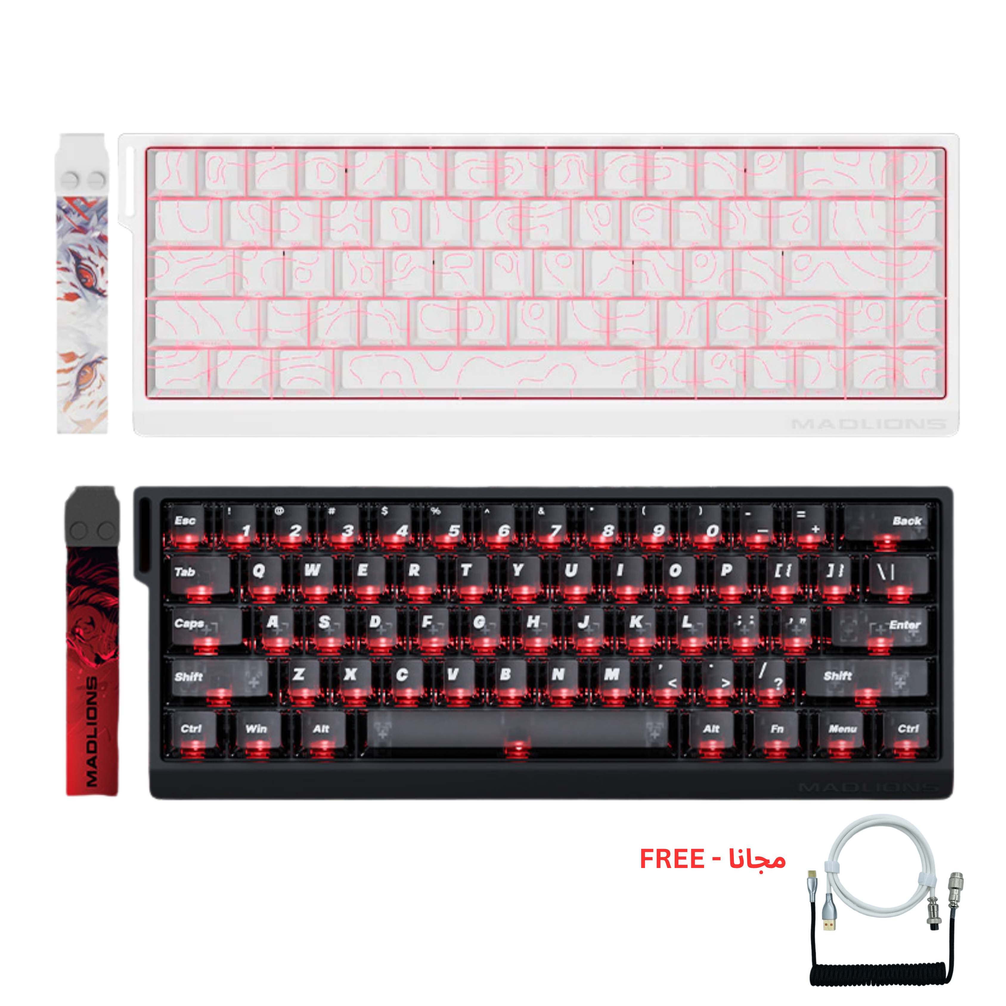 Madlions MAD 60/68 Magnetic 8K Wired Gaming Keyboard