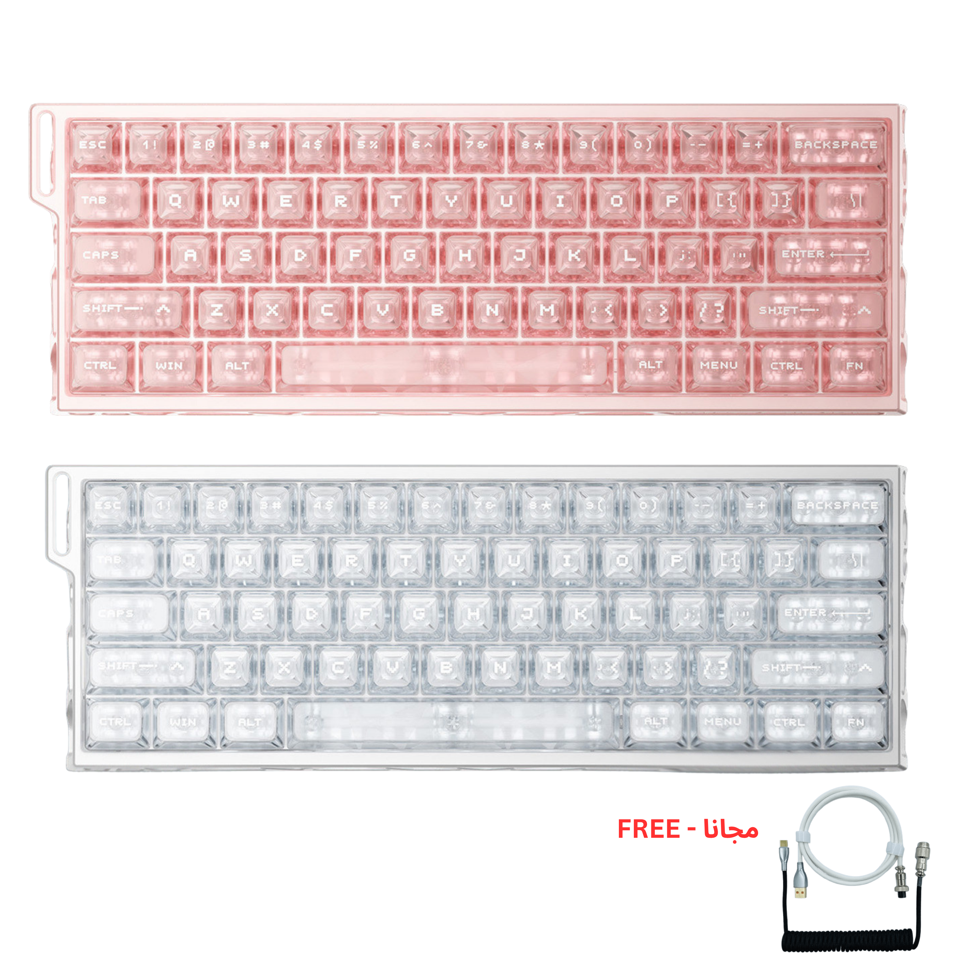 Mad Light 60 HE hollow Magnetic Aluminum Wired Gaming Keyboard