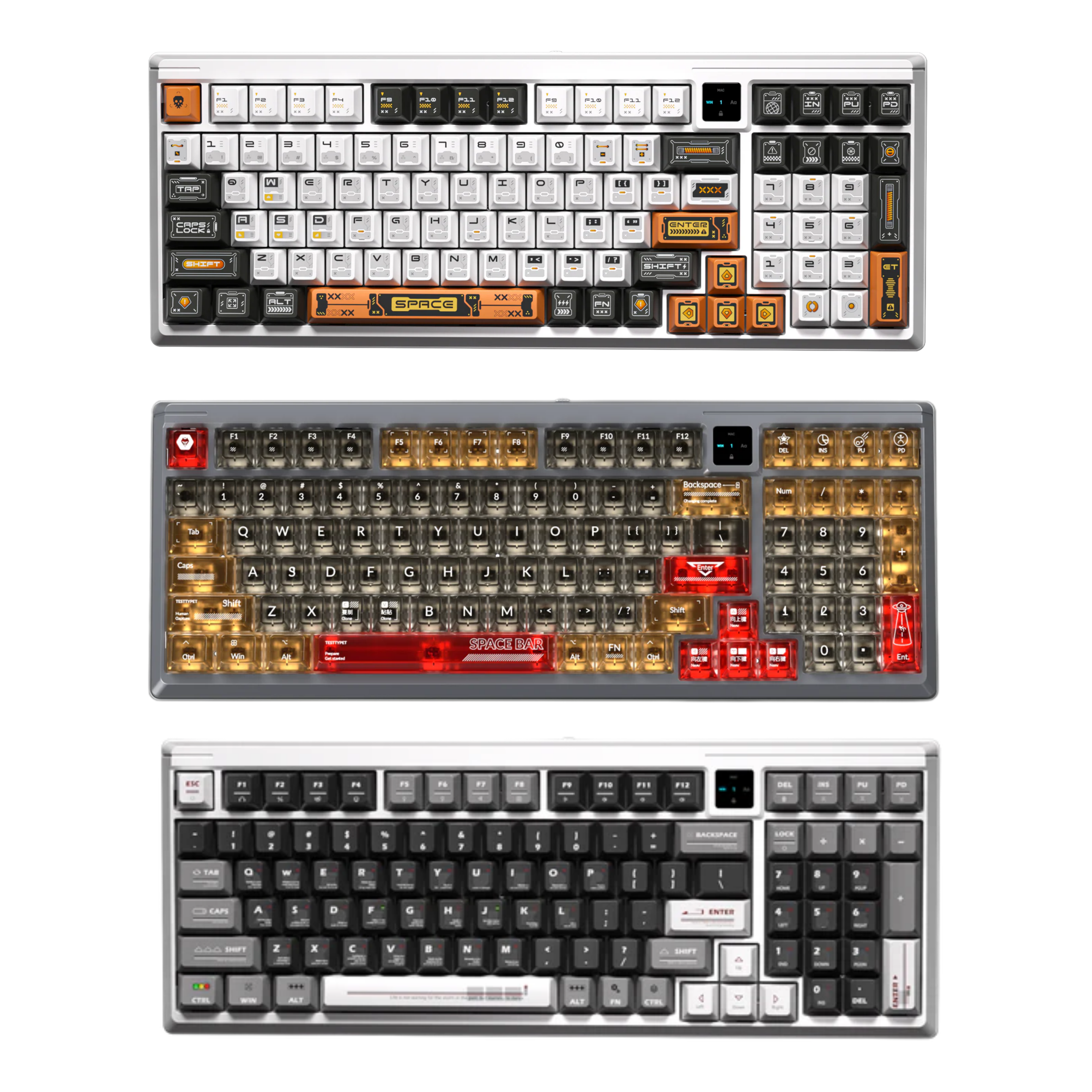 Langtu T98 Tri-Mode Gaming Mechanical Keyboard