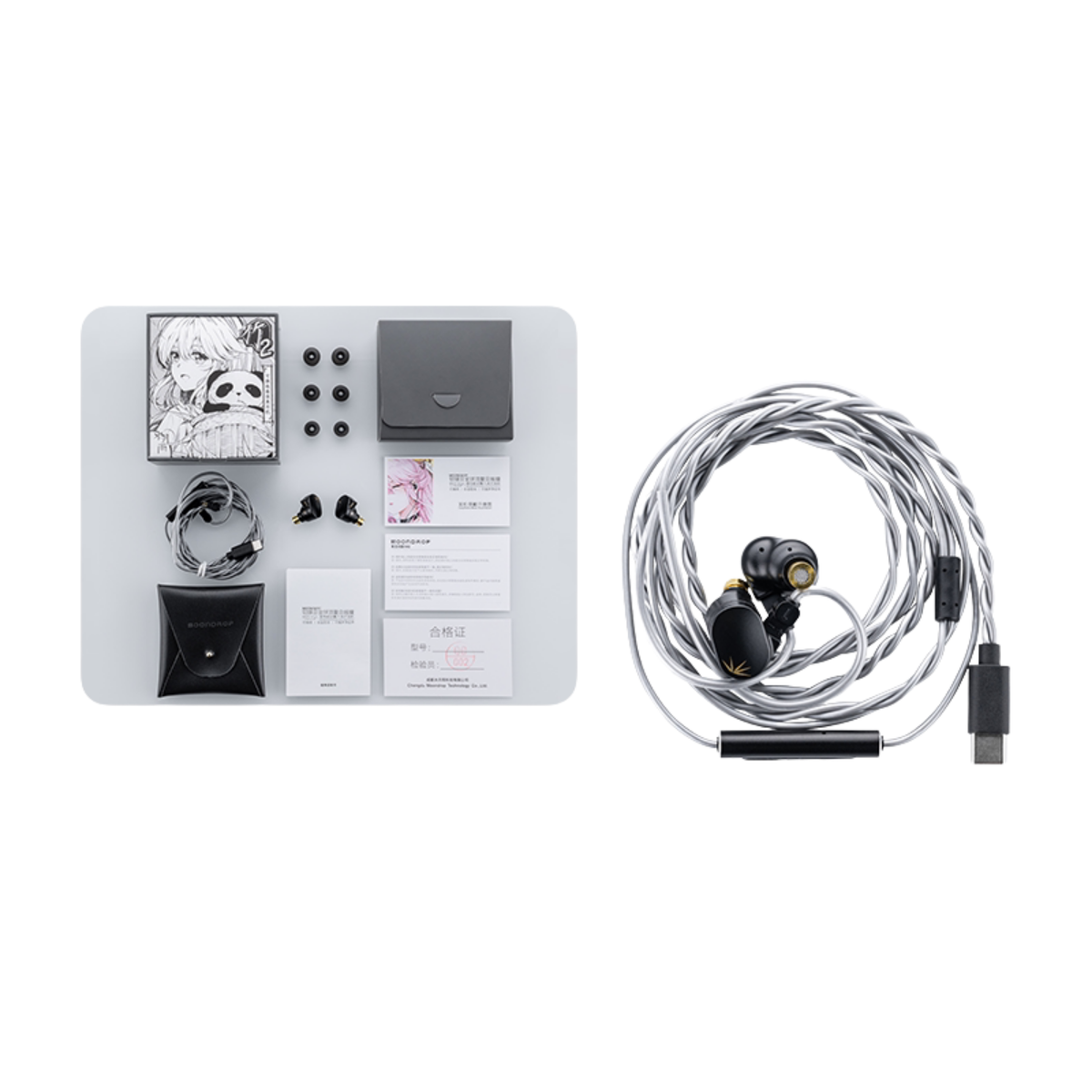 MOONDROP CHU II Type C Wired HiFi Headphones