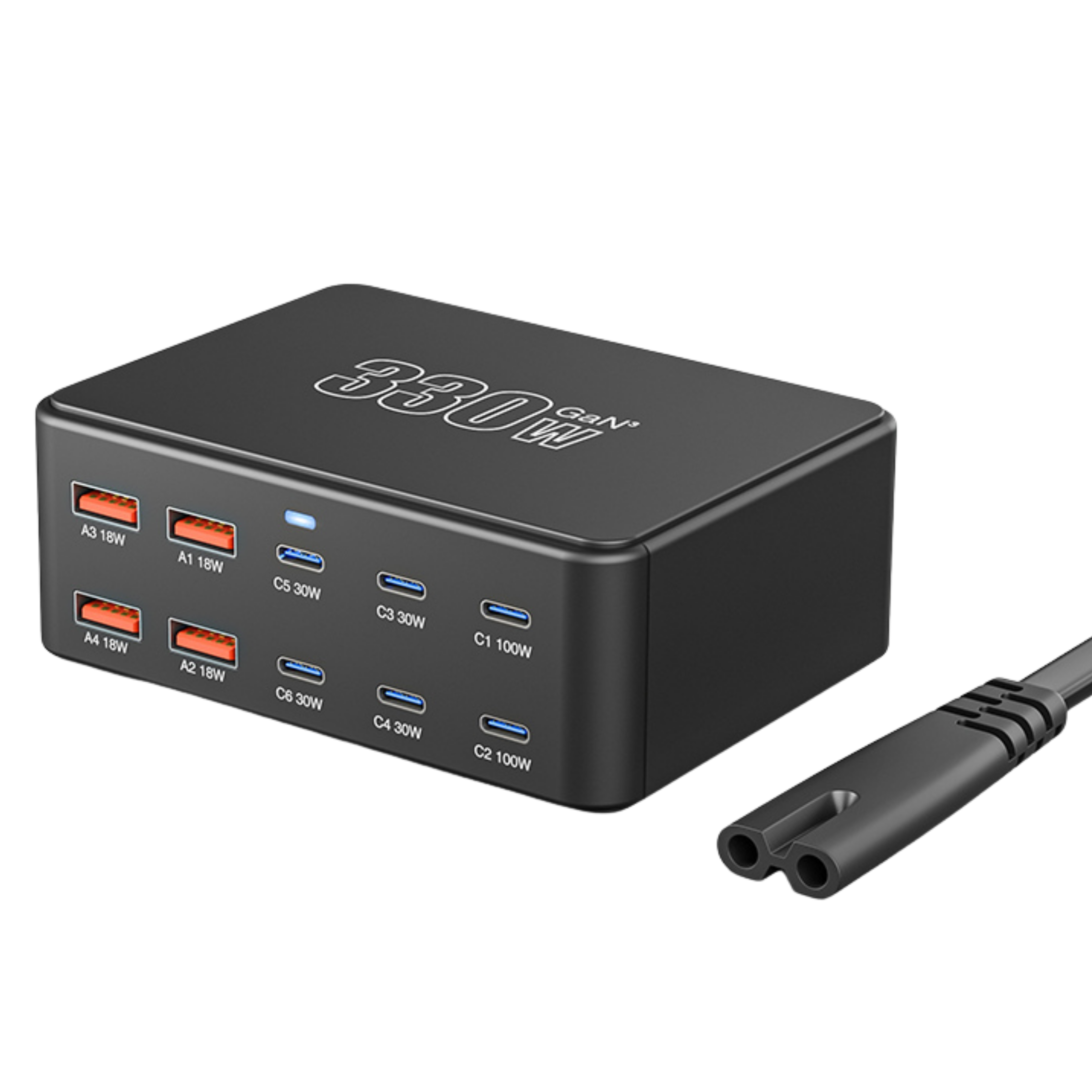330W GaN Multi Port Charger