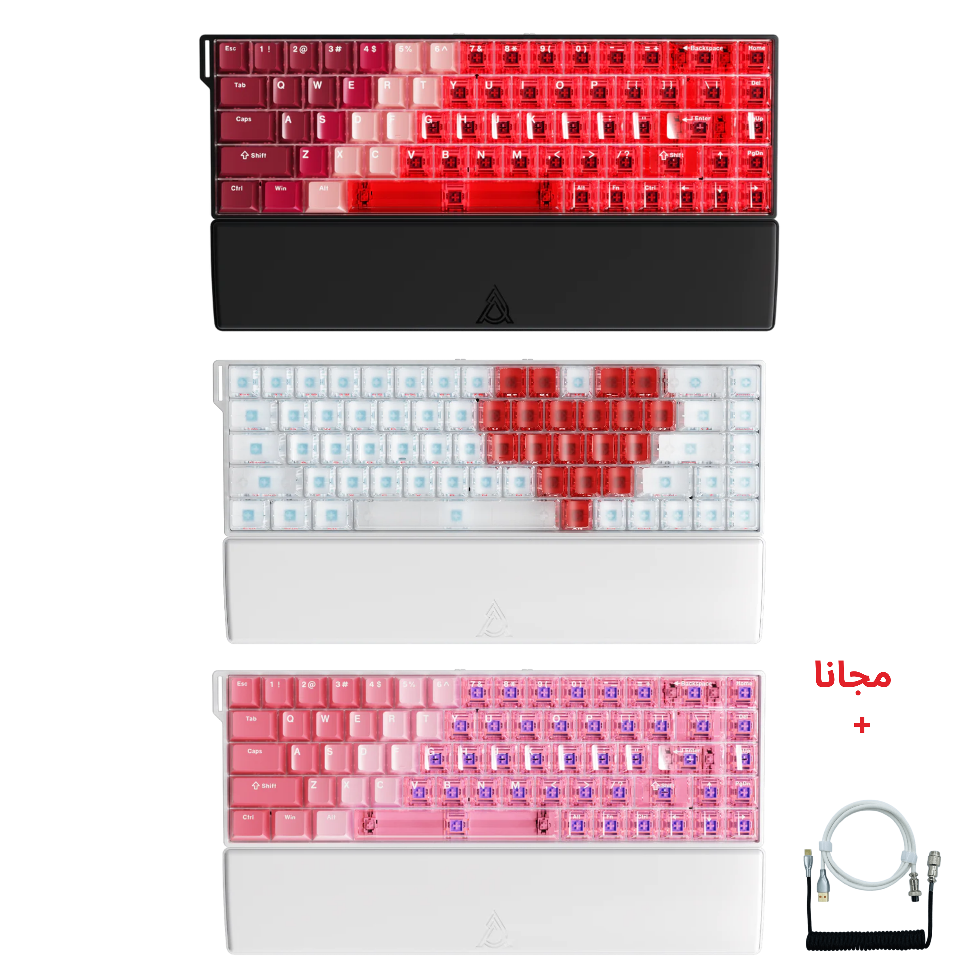AJAZZ AK680 V2 Magnetic Aluminum E-sports 8K Wired Gaming Keyboard