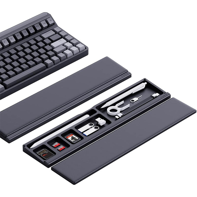 Keyboard Wrist Rest Pad with Storage Box