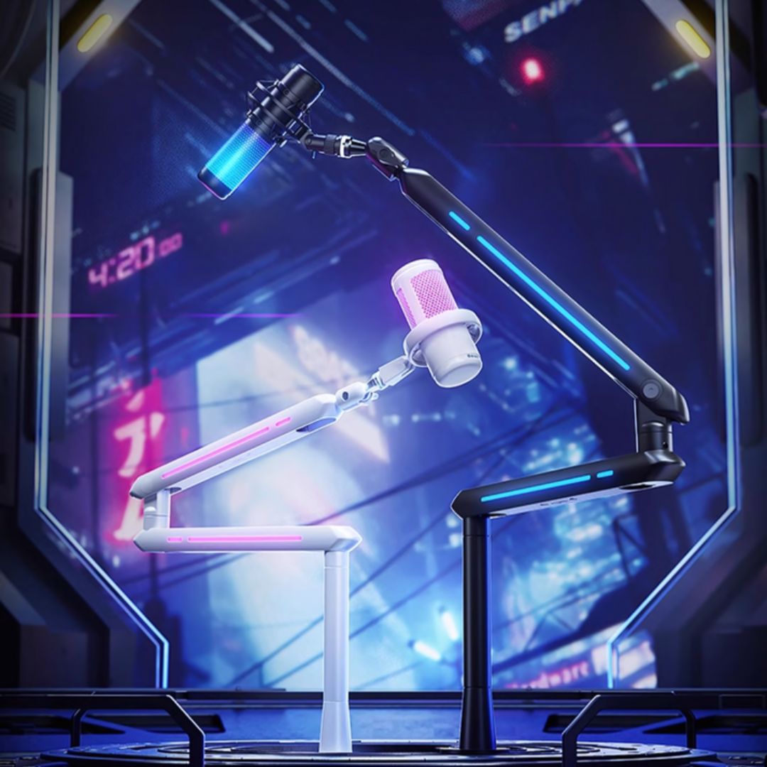 HUMANEX AX3 PRO Aluminum RGB Low Profile Mic Stand