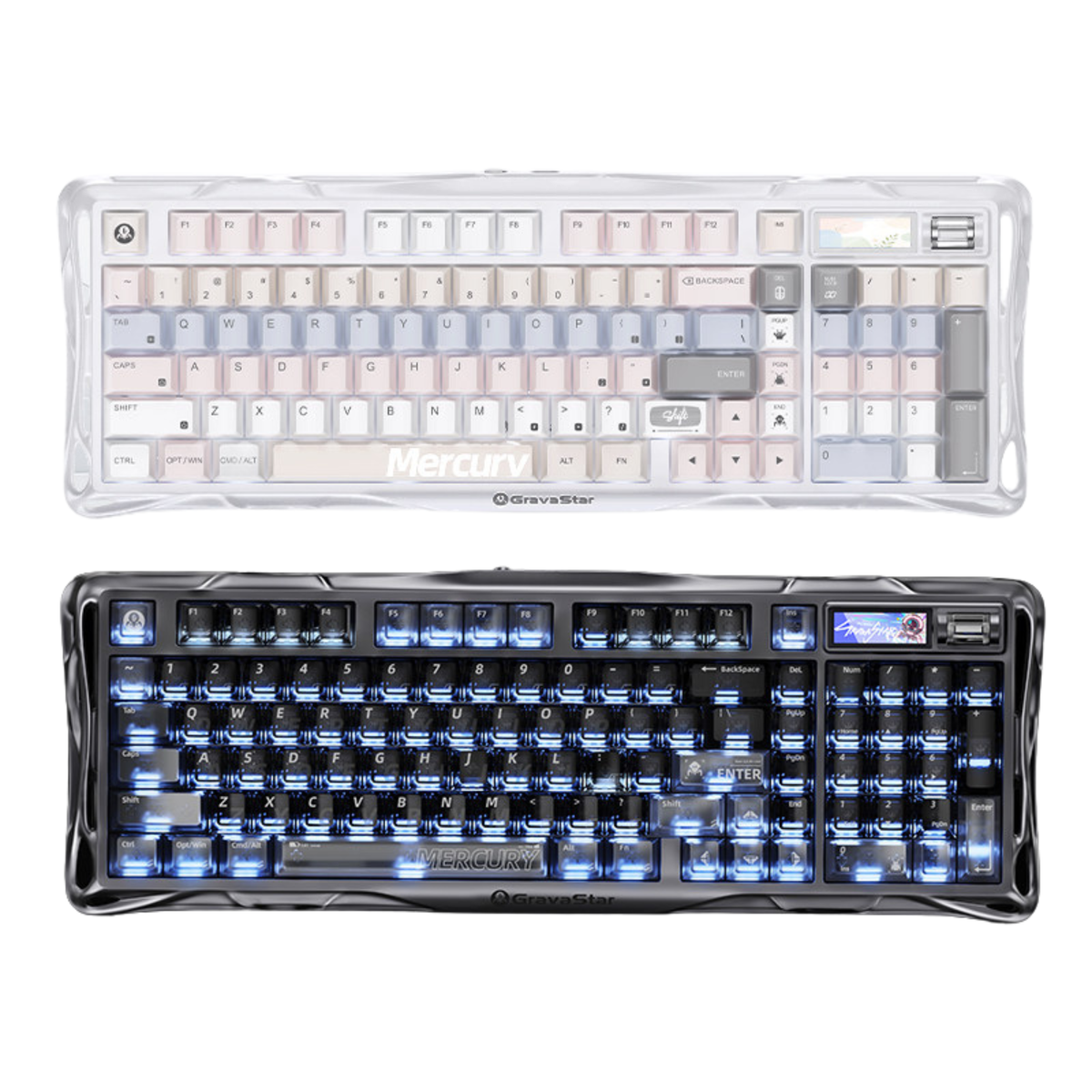 GravaStar K98 Gloomy Night Wireless Mechanical Gaming Keyboard