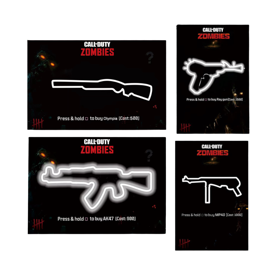 LED frame for zombie COD