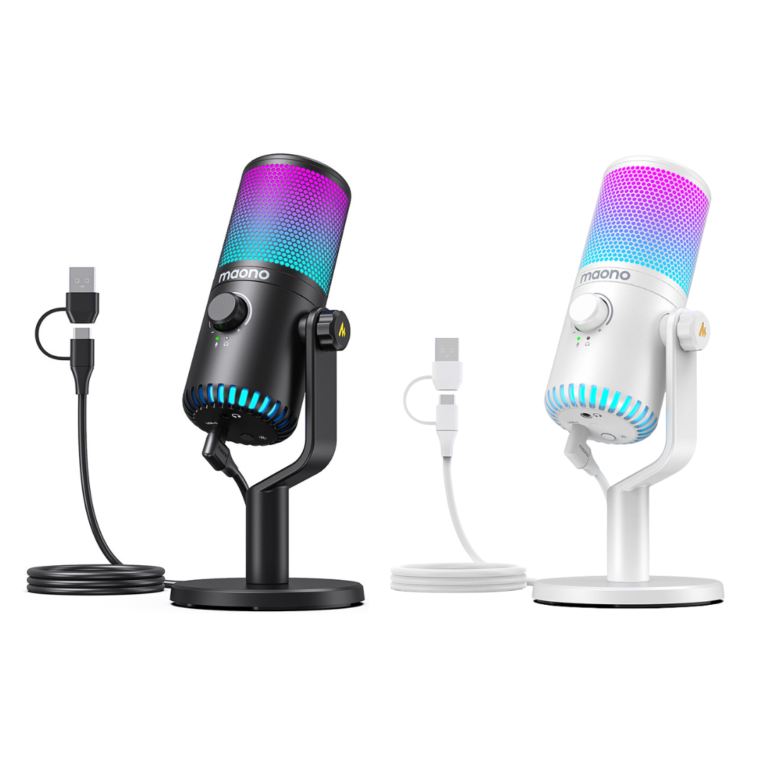 Maono DM30 RGB Programmable USB Condenser Microphone