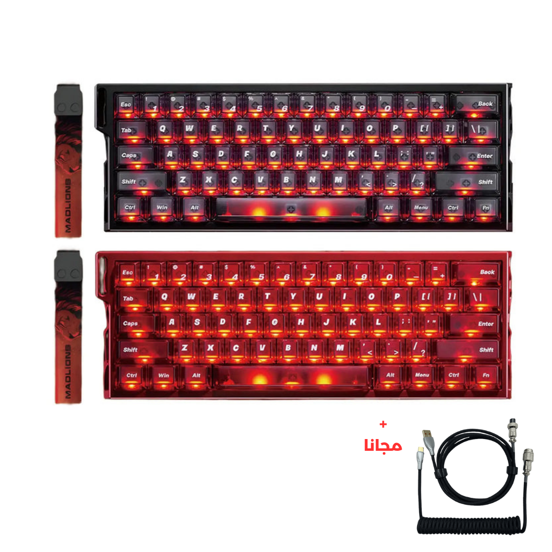 Mad Light 60 HE hollow Magnetic Aluminum Wired Gaming Keyboard