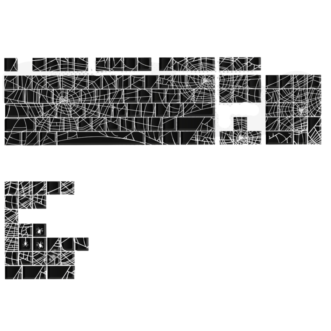 Spider Web Keycaps 130 Keys