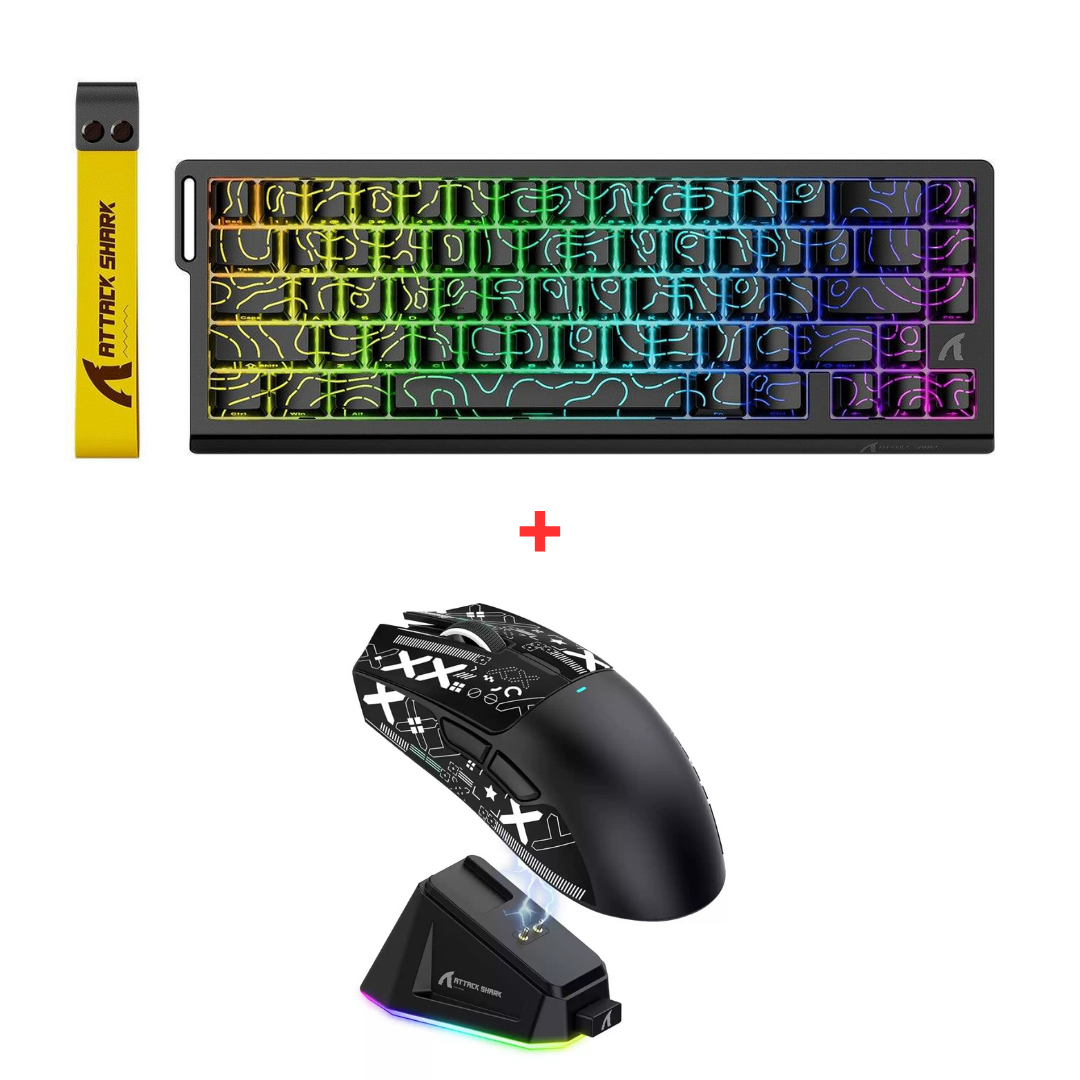 Attack Shark X11 Mouse + Attack Shark x68