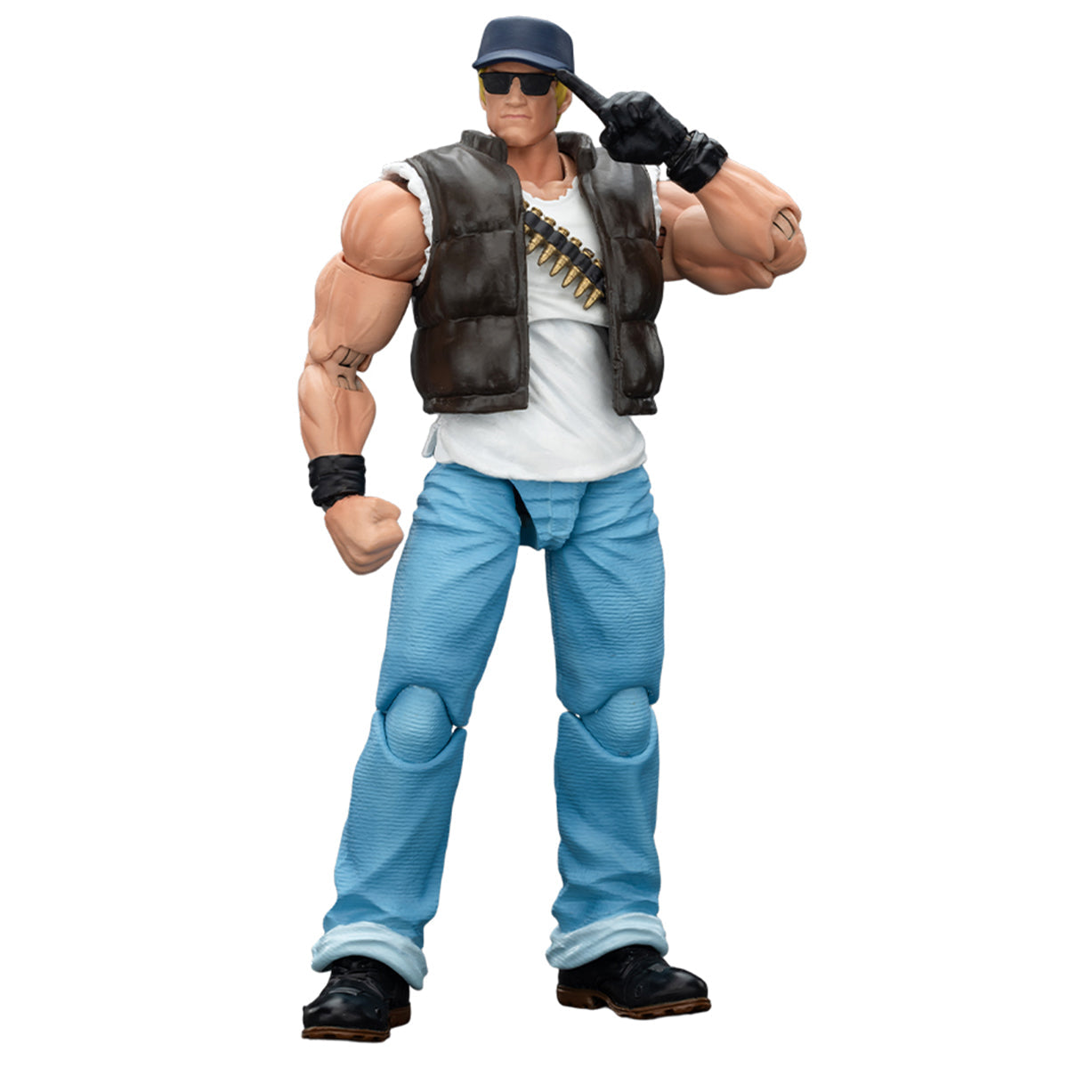 JOYTOY KOF ’98UM Ikari Warriors Clark Steele Action Figure