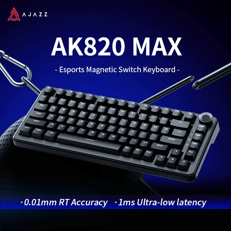 AJAZZ AK820Max Ultra Magnetic 8K Wireless Gaming Keyboard