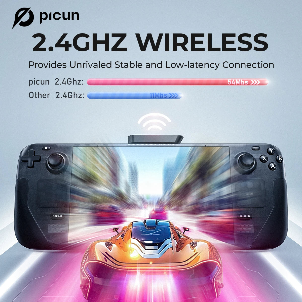 Picun G3 2.4G Wireless Gaming Headset