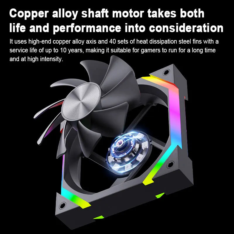 Magic Space StarLink V9 PRO 12CM ARGB PWM Fan