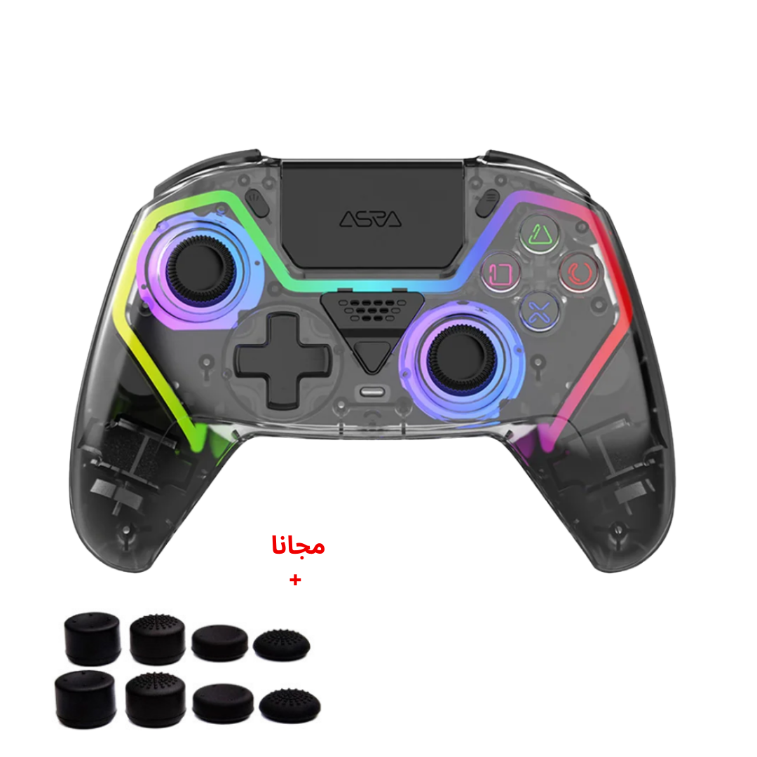ARABOOT X IMECOO RGB Wireless Gamepad for PS5 with Hall Joystick & Vibration