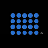 Curved Mouse Skates (Small Dots)